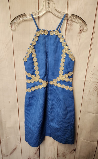 Lilly Pulitzer Women's Size 00 Blue Dress