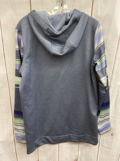 Burton Women's Size M Gray Long Pullover Hoodie