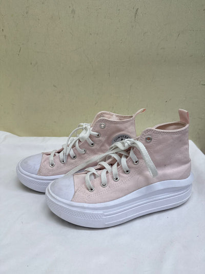Converse Girl's Size 3 Pink Shoes