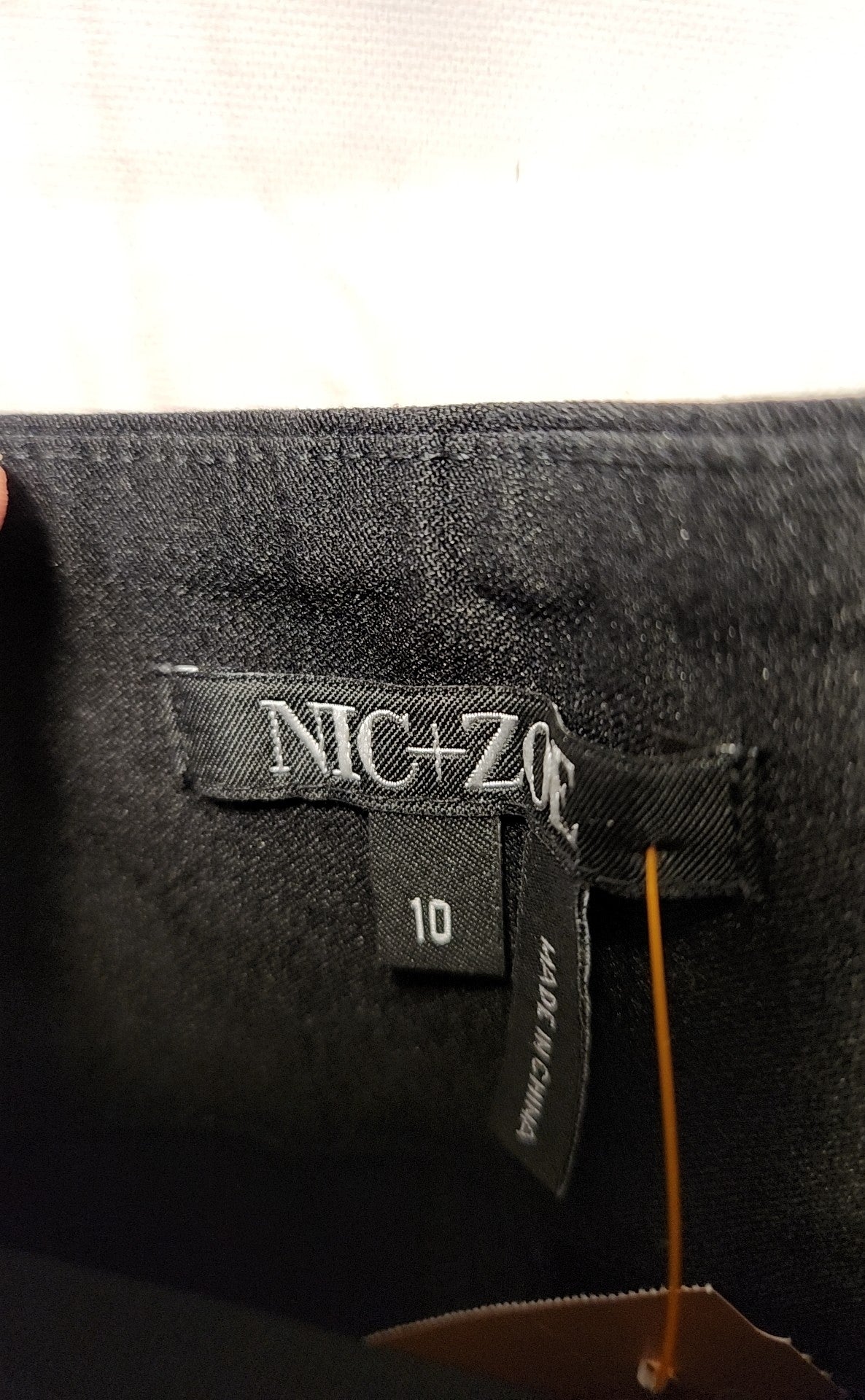 Nic & Zoe Women's Size 10 Black Skirt
