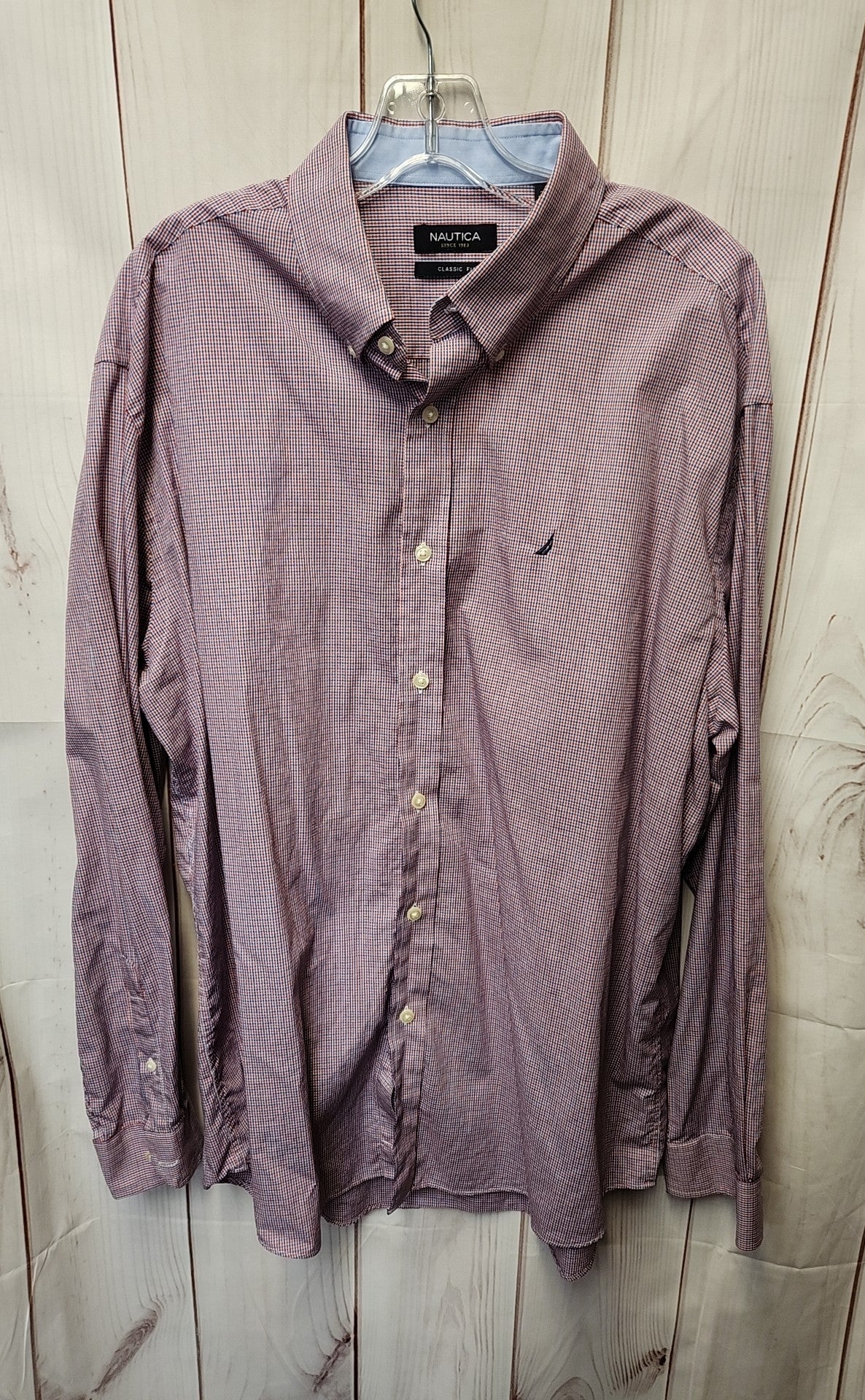 Nautica Men's Size XL Red Shirt