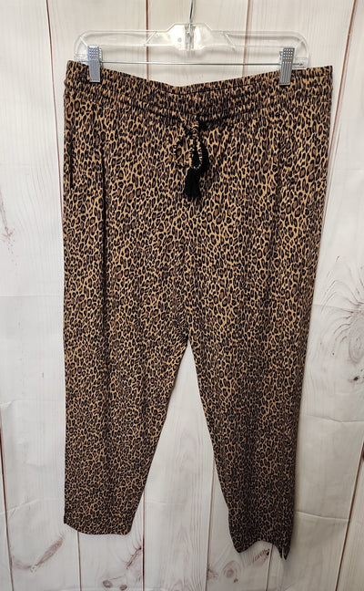 Tommy Bahama Women's Size S Brown Animal Print Pants