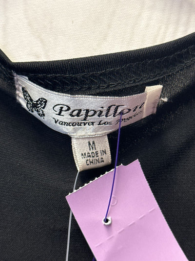 NWT Papillon Women's Size M Black Dress