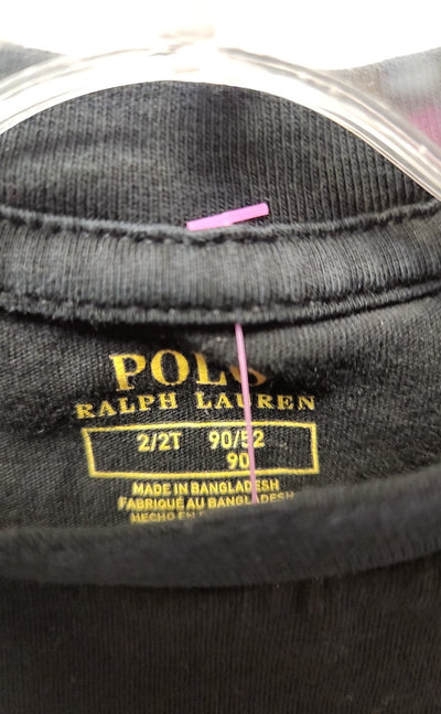 Polo by Ralph Lauren Boy's Size 2 Black Shirt