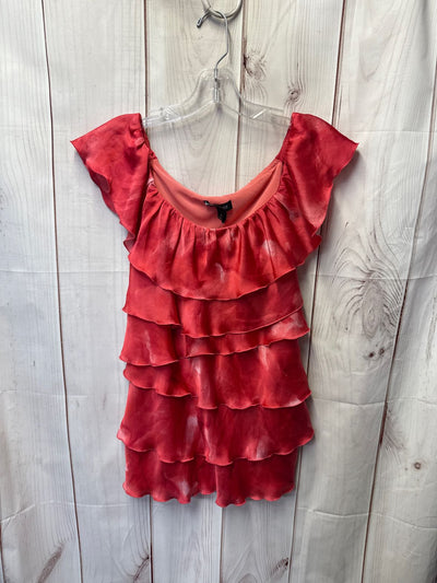 White House Black Market Women's Size XS Red Sleeveless Top