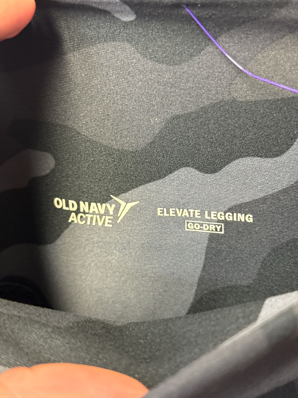 Old Navy Women's Size S Gray Camo Leggings