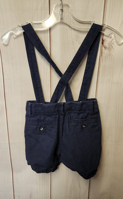 Janie & Jack Boy's Size 2 Navy Overalls