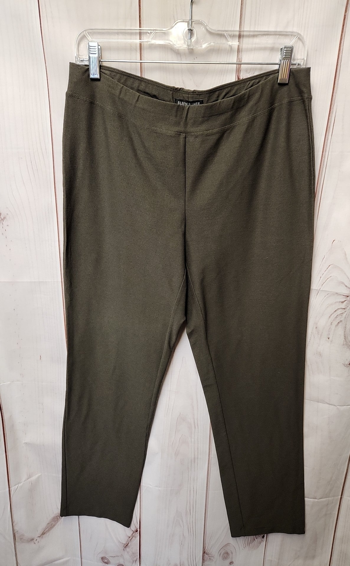 Eileen Fisher Women's Size S Olive Green Pants