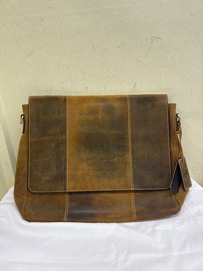 NWT Viceroy Brown Leather Briefcase