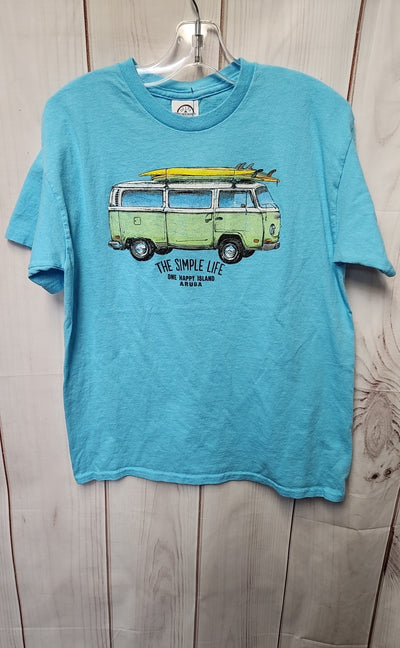 Delta Boy's Size 12/14 Blue Shirt