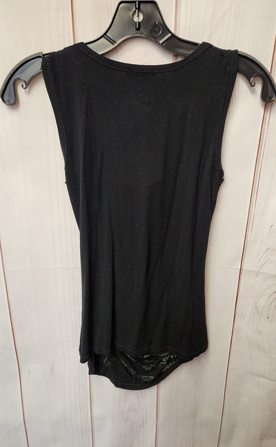 Heyne Bogut Women's Size 2 = US S Black Sleeveless Top