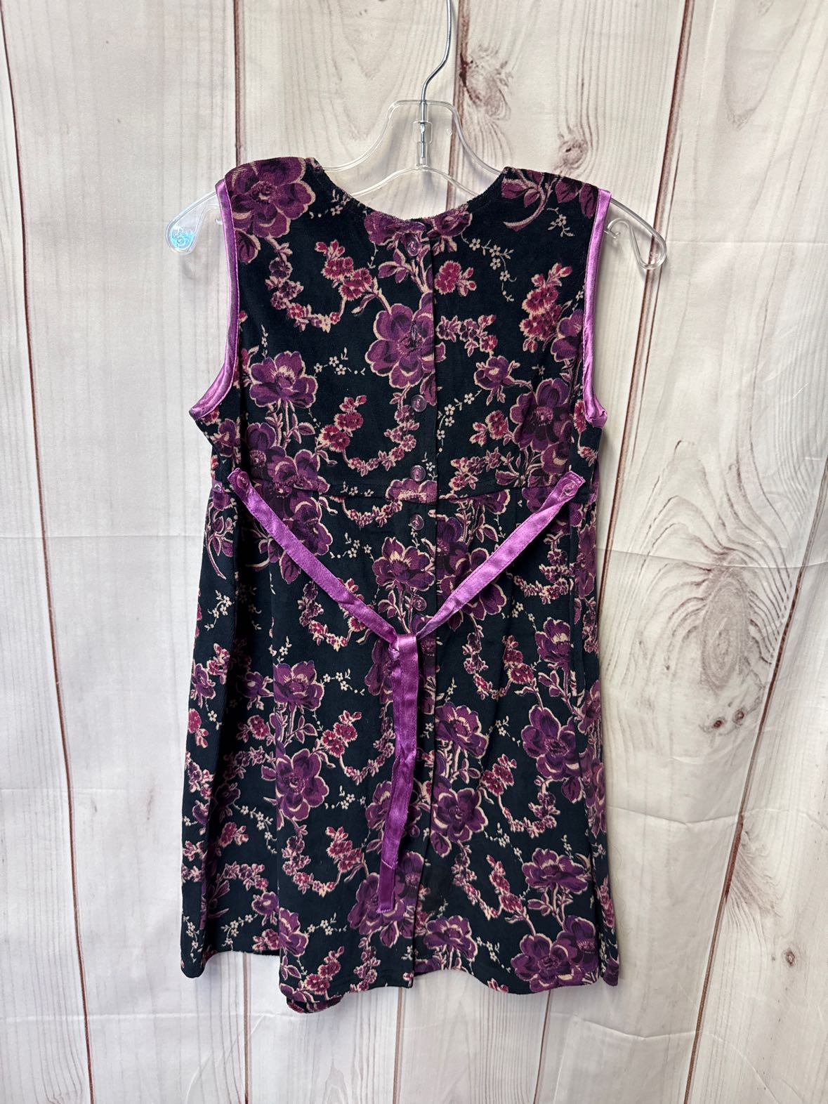 NWT Vintage April Cornell Girl's Size 5/6 Purple Dress