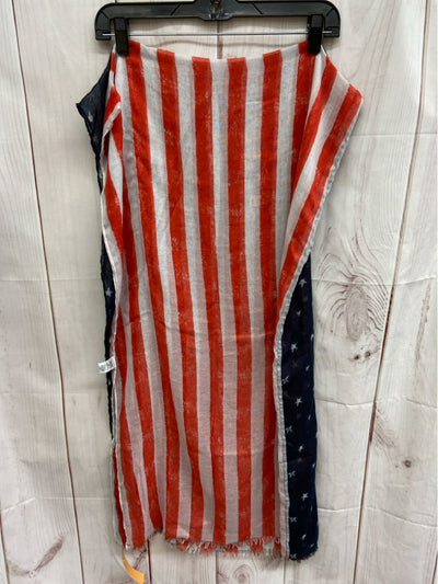 Red & Blue Dress Scarf