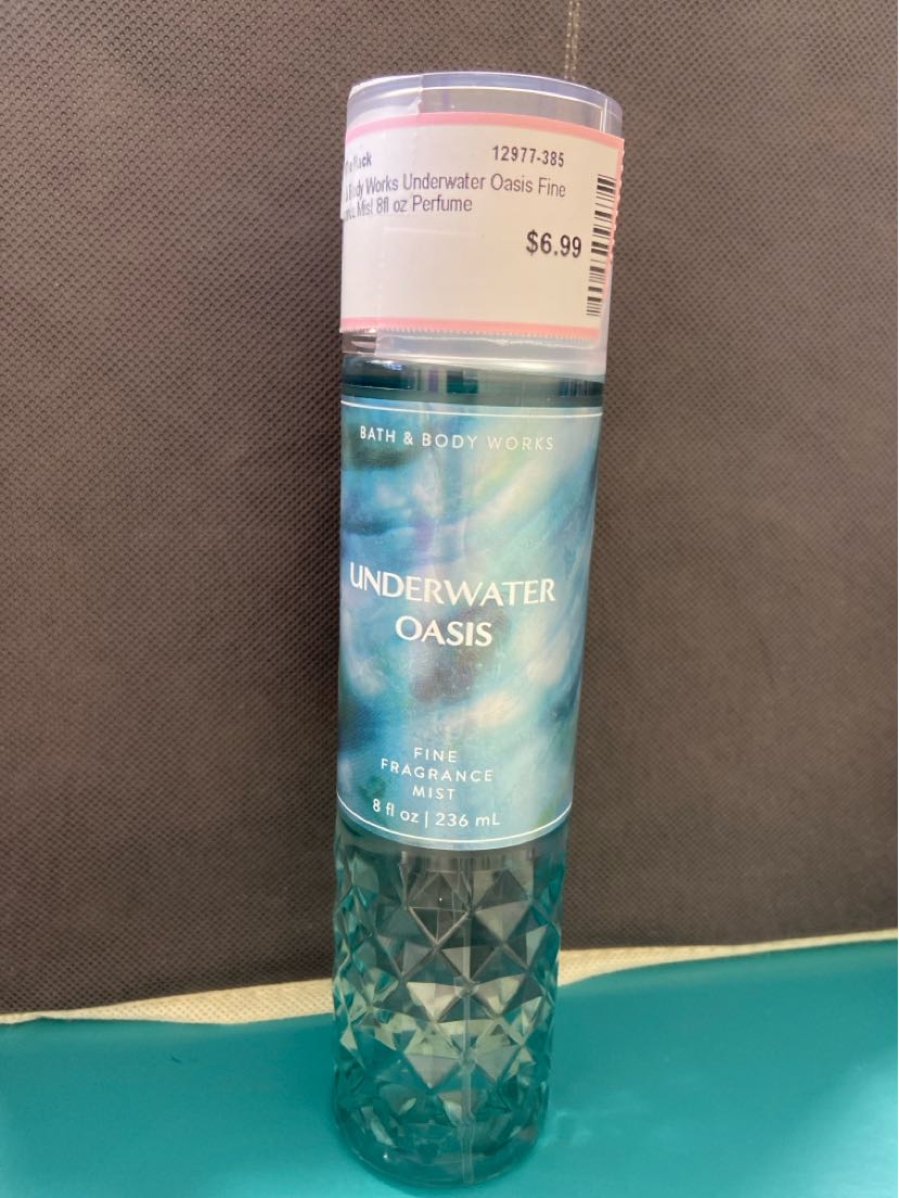 Bath & Body Works Underwater Oasis Fine Fragrance Mist 8fl oz Perfume