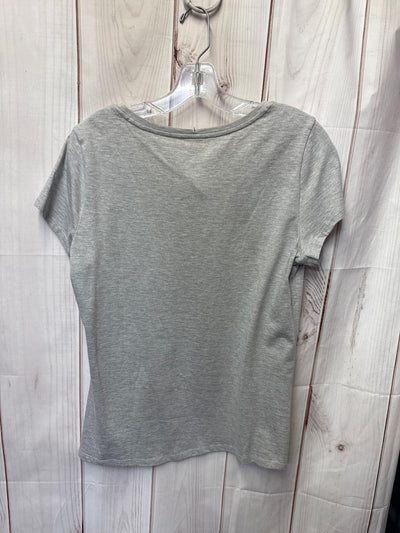 Coldwater Creek Women's Size M Gray Short Sleeve Top
