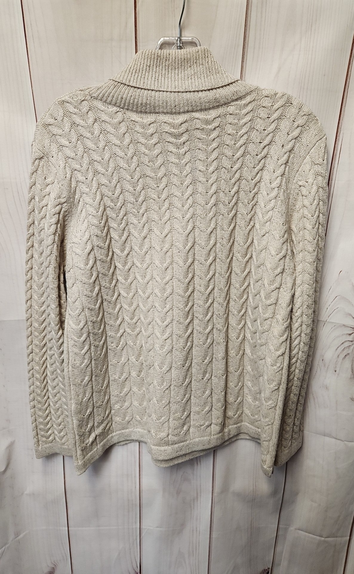 J Jill Women's Size M Petite Beige Sweater