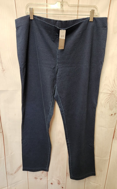 NWT Pure Jill Women's Size L Blue Pants
