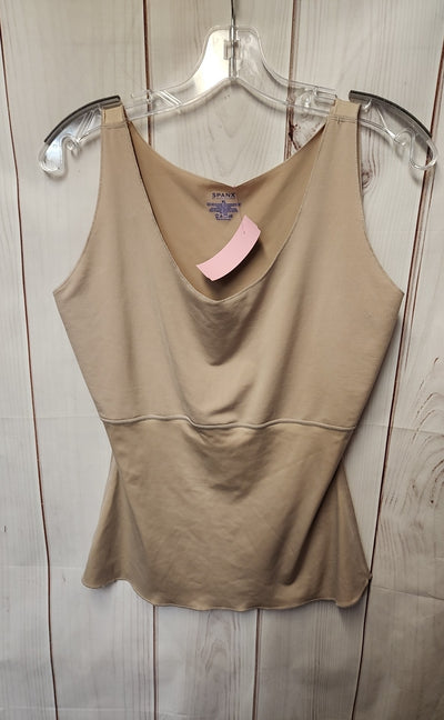 Spanx Women's Size XL Beige Sleeveless Top