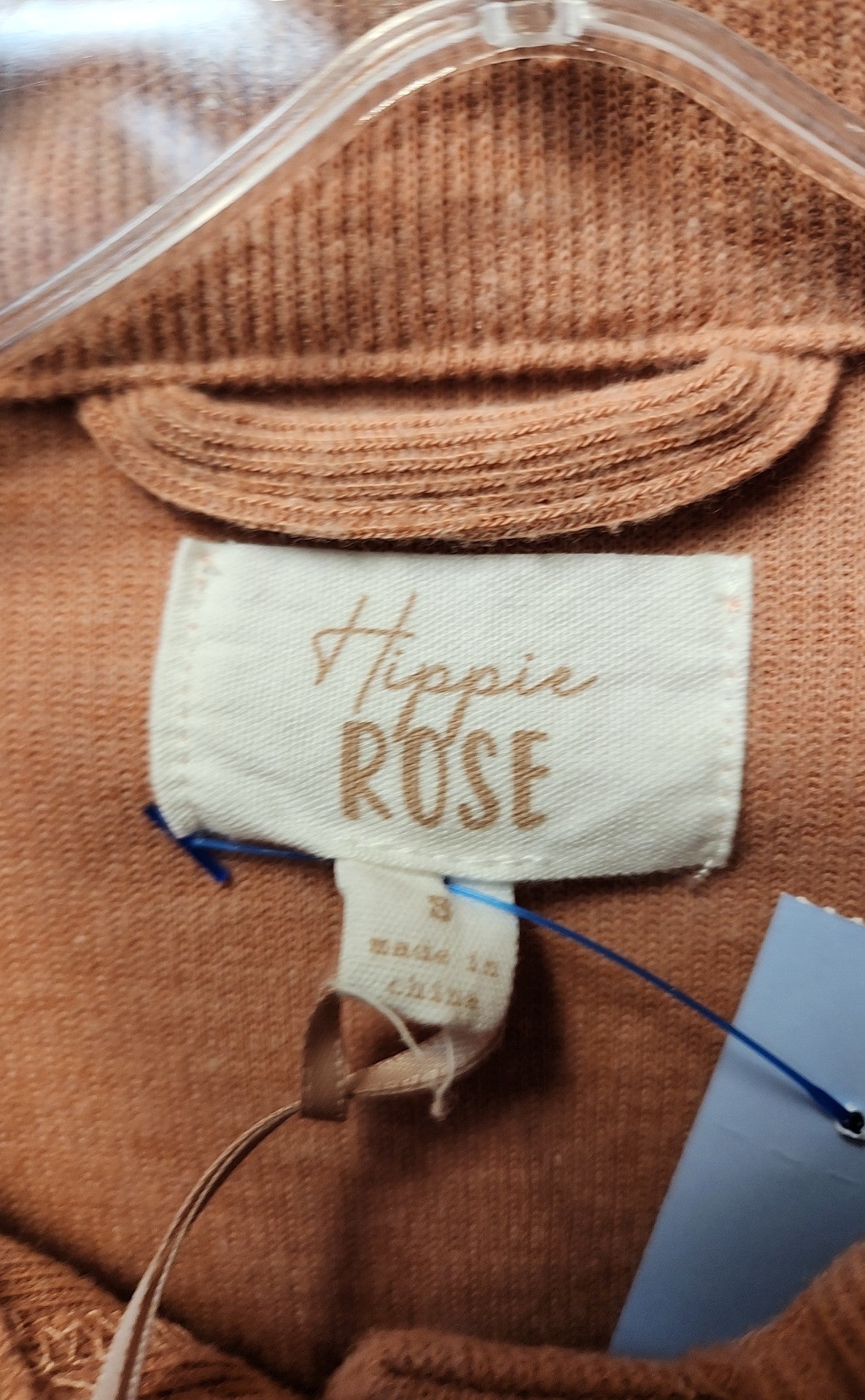 Hippie Rose Women's Size S Pink Long Sleeve Top