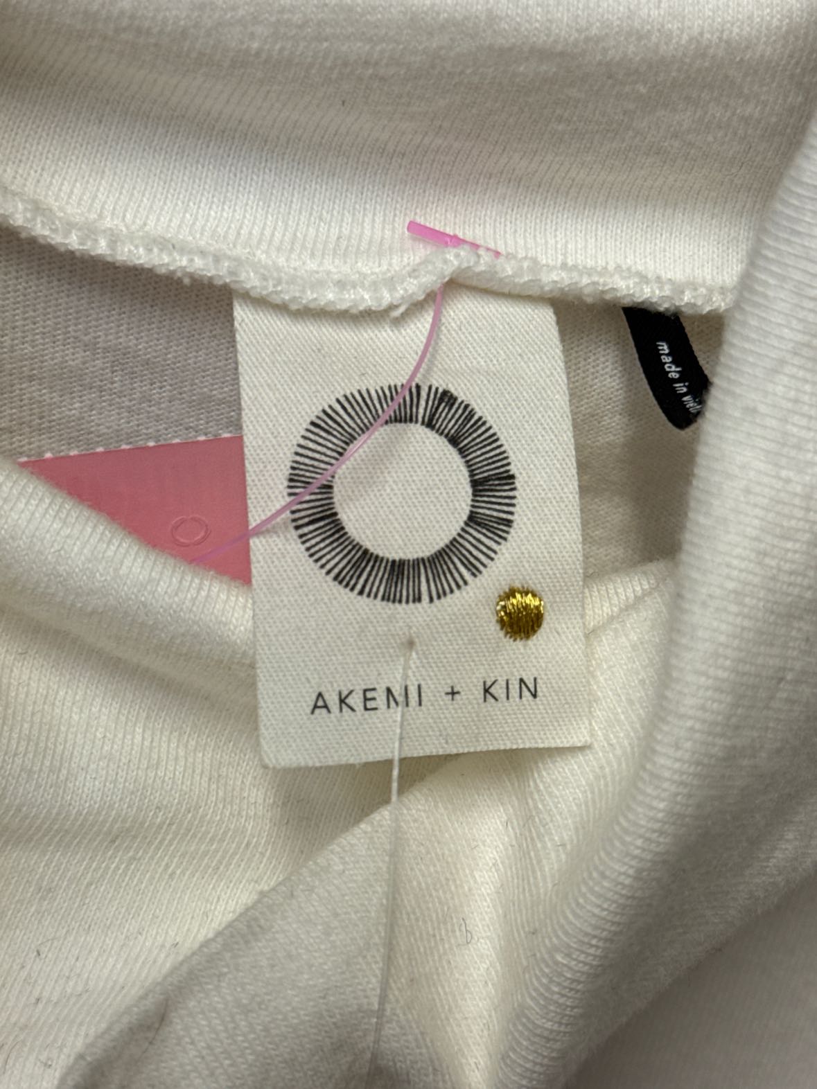 NWT Akemi & Kin Women's Size M White Dress