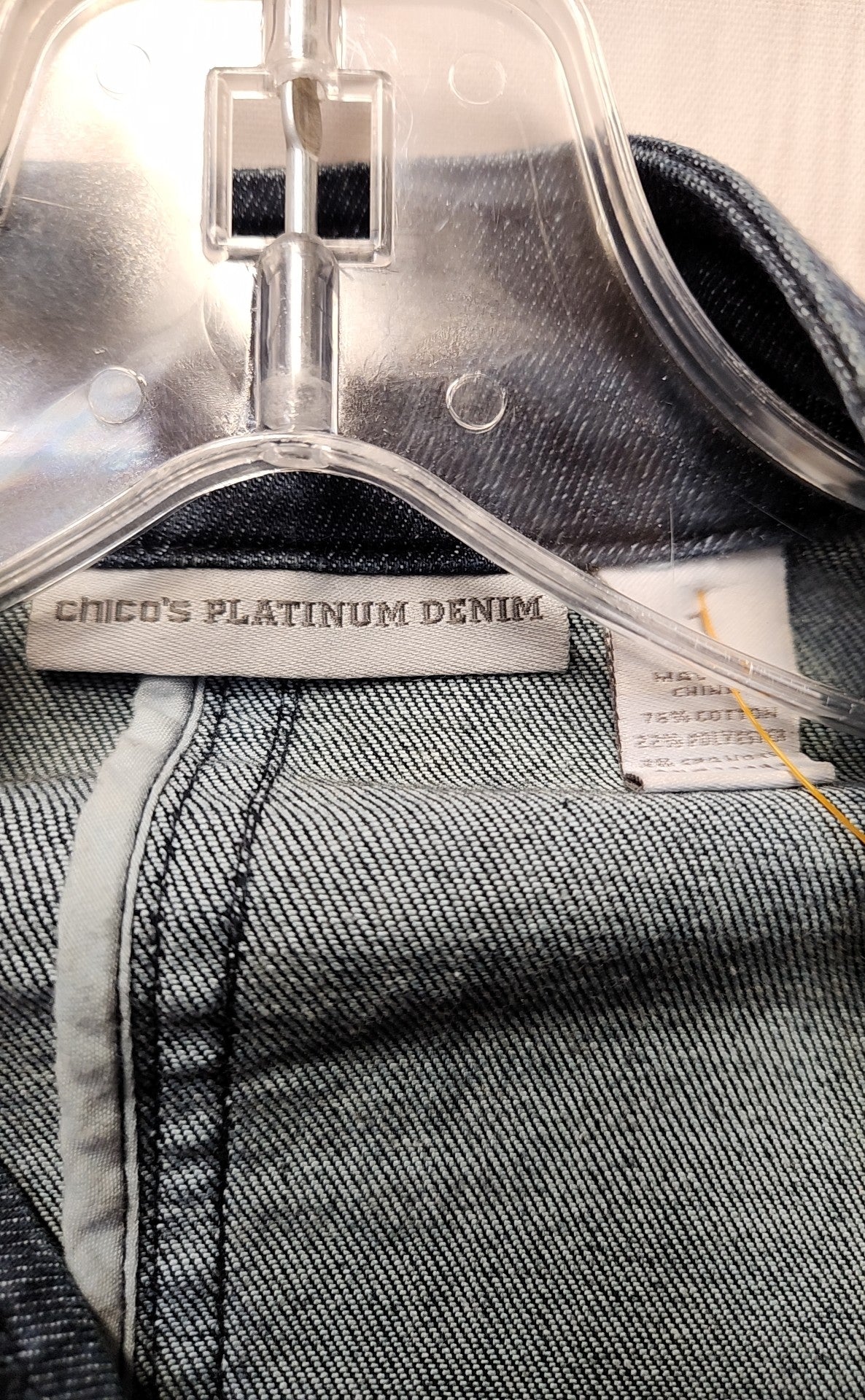 Chico's Women's Size 1 = US M Blue Jacket