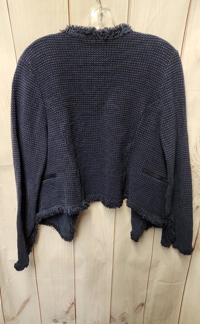 Nic & Zoe Women's Size L Navy Cardigan