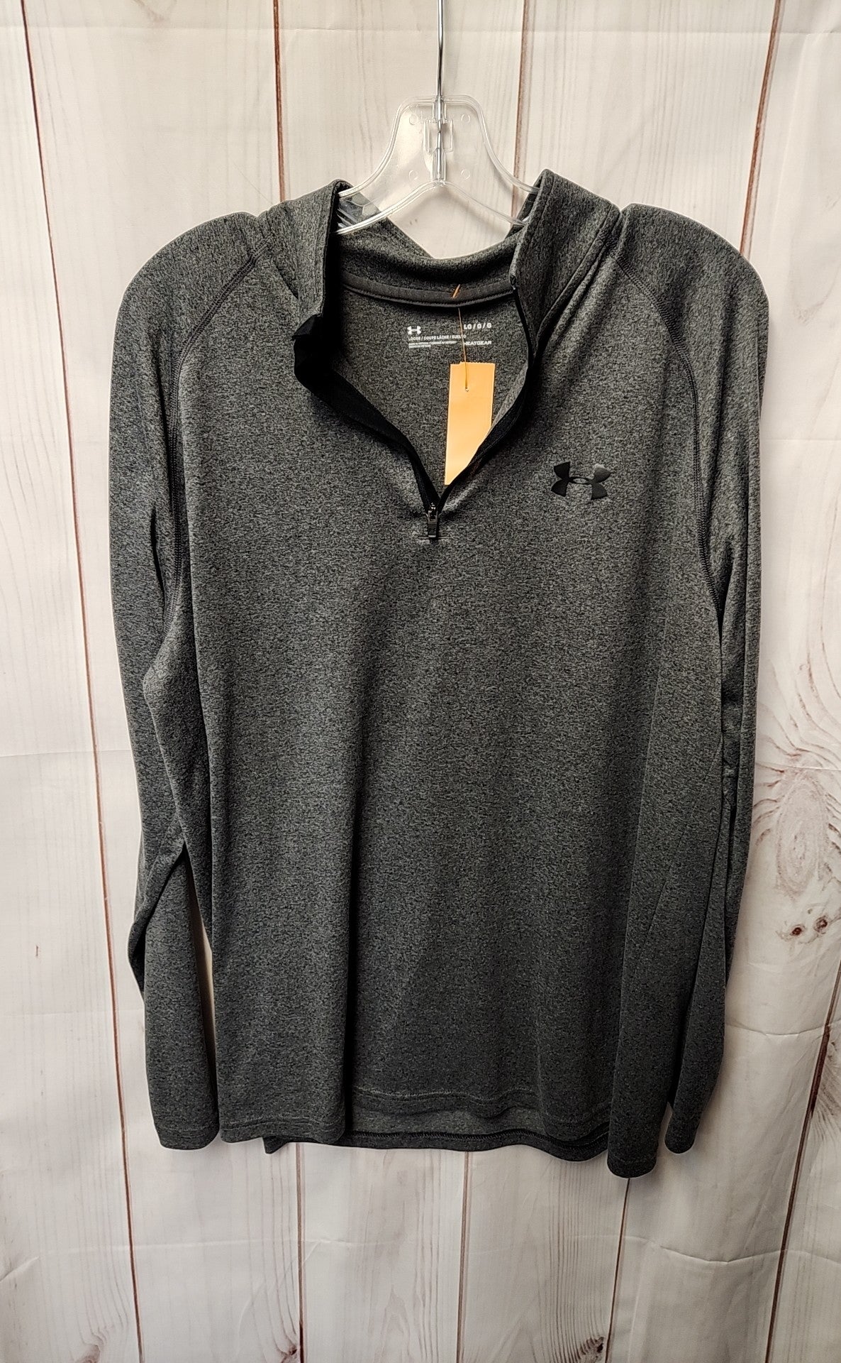 Under Armour Men's Size L Gray Shirt