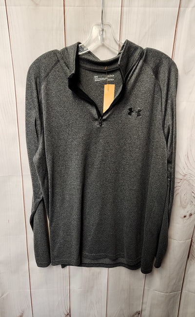 Under Armour Men's Size L Gray Shirt