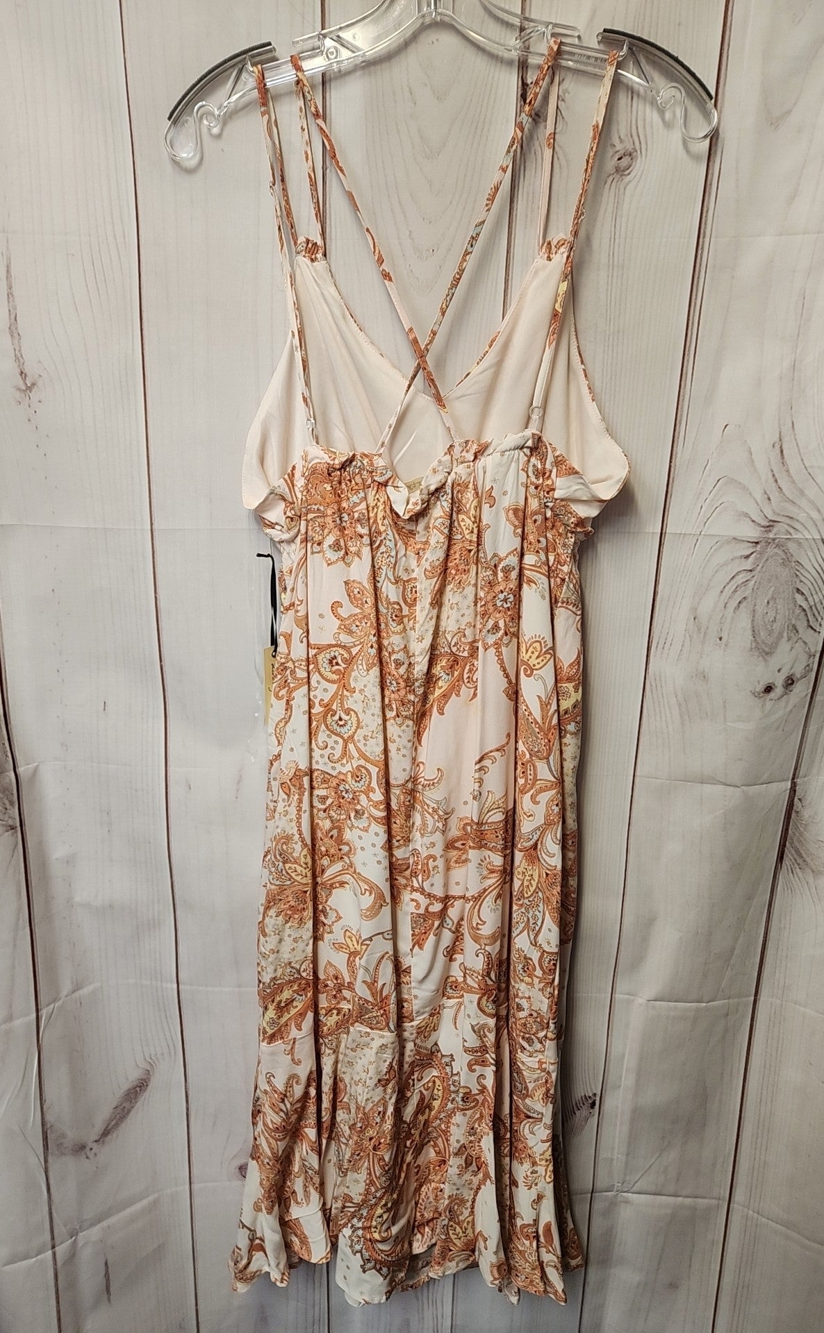 NWT Liberty Love Women's Size L Peach Dress