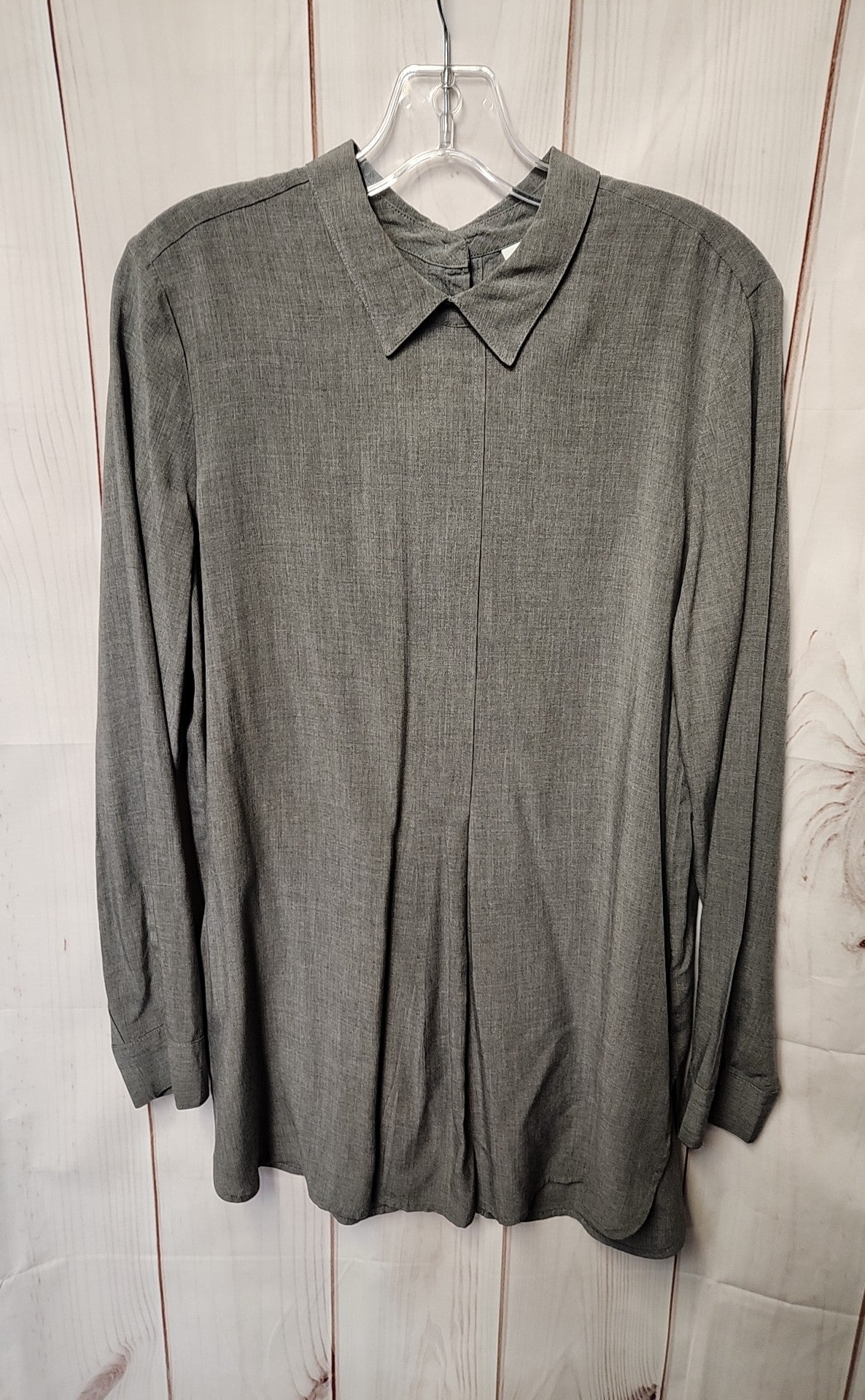 J Jill Women's Size S Gray Long Sleeve Top