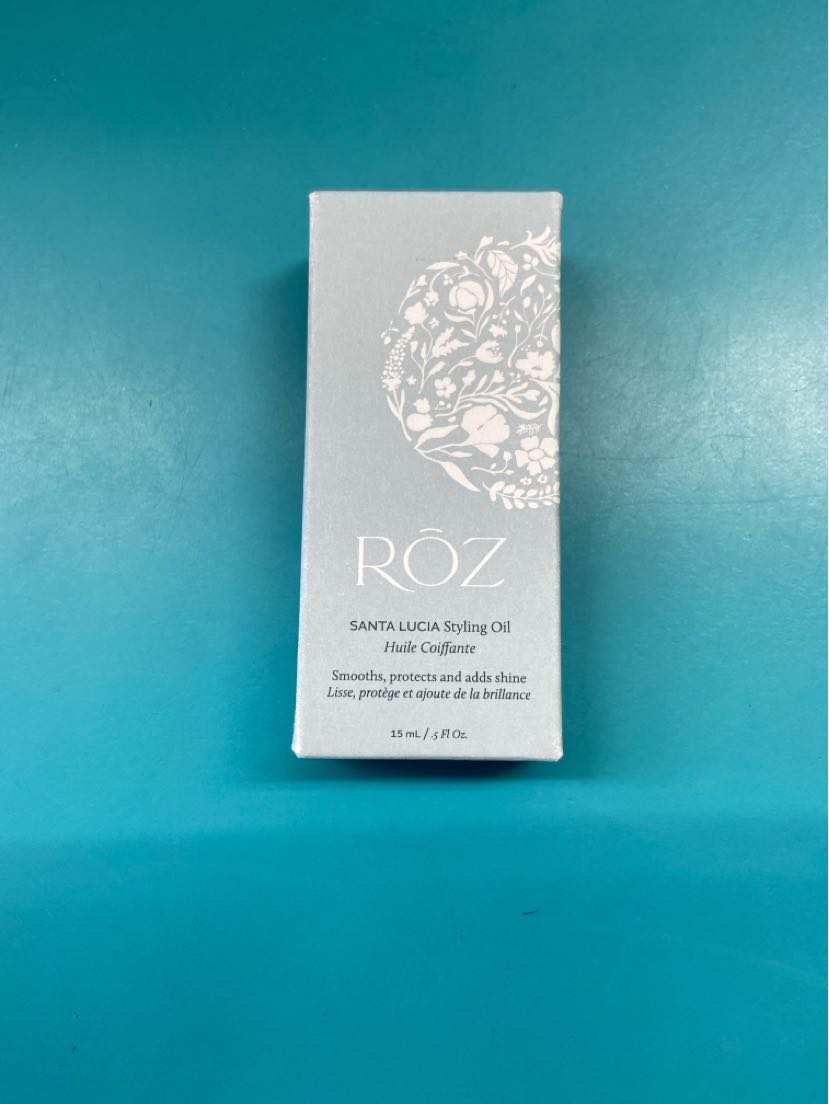 NIB Roz Santa Lucia Styling Hair Oil 0.5fl oz Cosmetic