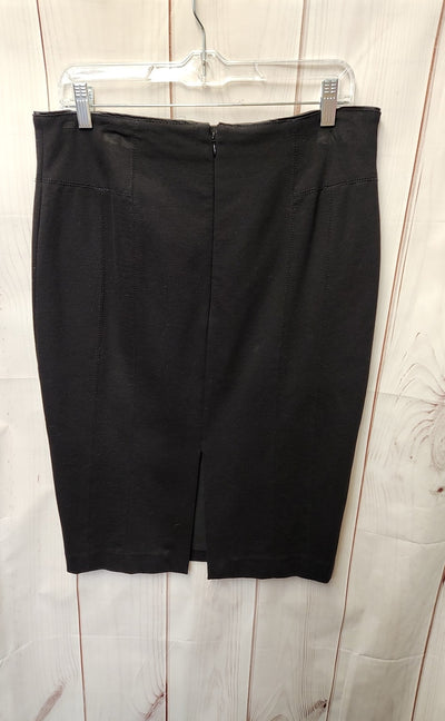 White House Black Market Women's Size 10 Black Skirt