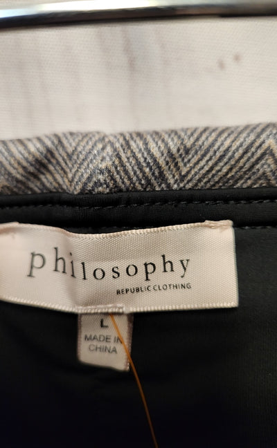 Philosophy Women's Size L Gray Pants