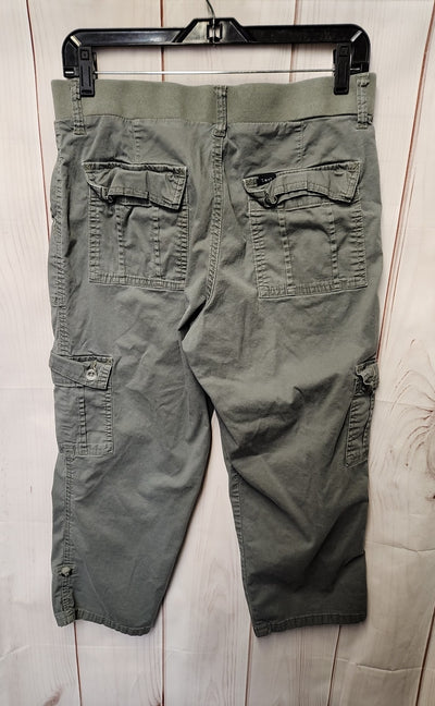Lee Women's Size 8 Gray Capris