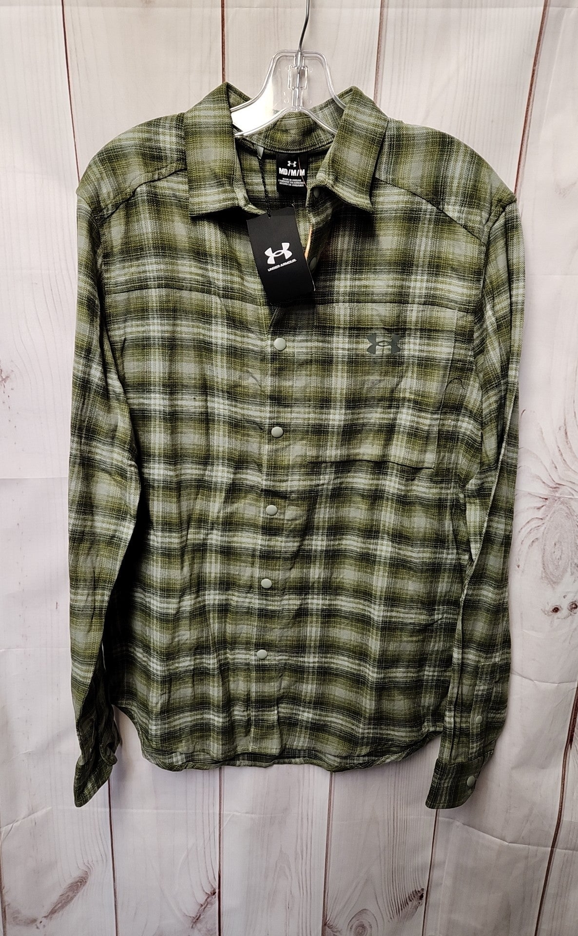 NWT Under Armour Men's Size M Green Shirt