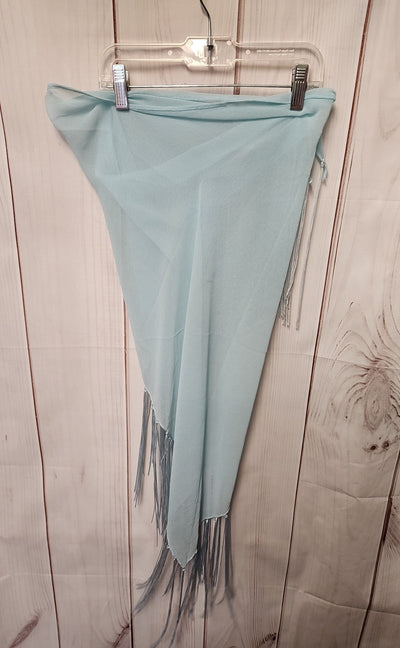 Zuliana Teal Cover-up Skirt
