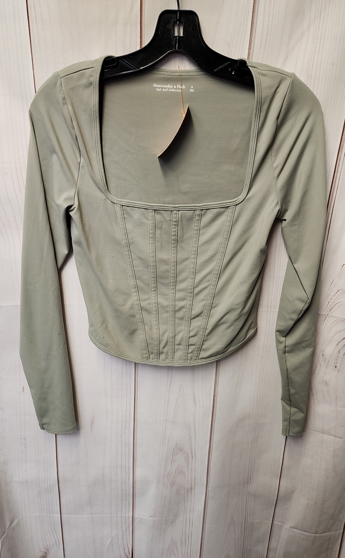 Abercrombie & Fitch Women's Size S Green Long Sleeve Top