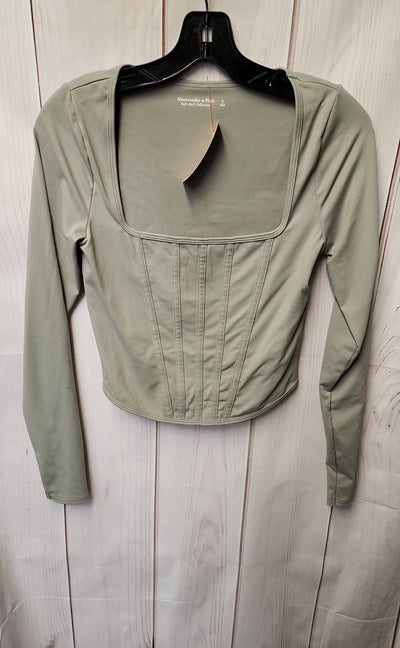 Abercrombie & Fitch Women's Size S Green Long Sleeve Top