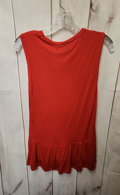 Michael Lauren Women's Size XS Red Sleeveless Top