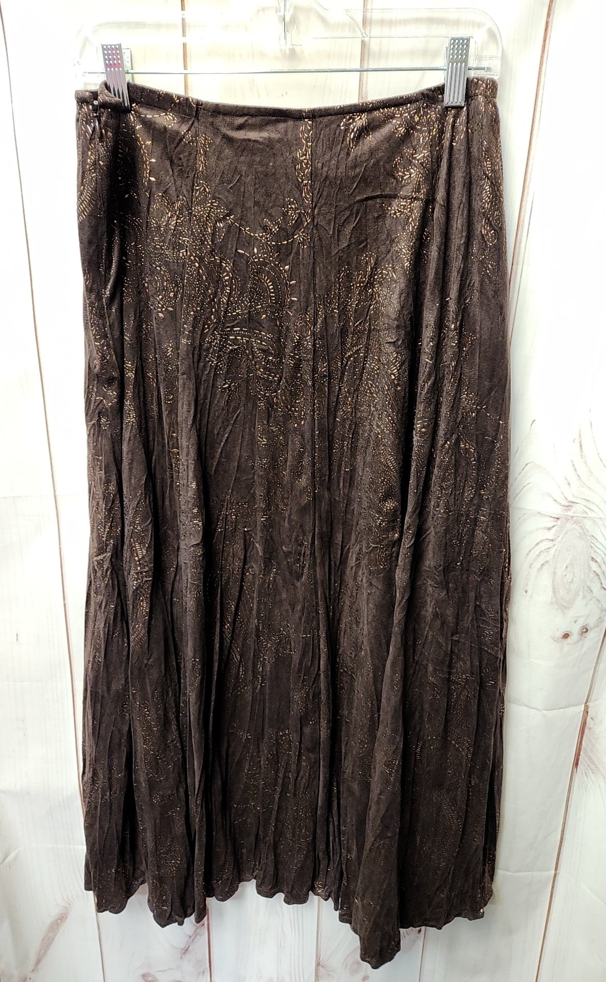 Chico's Women's Size 2 = US L Brown Skirt