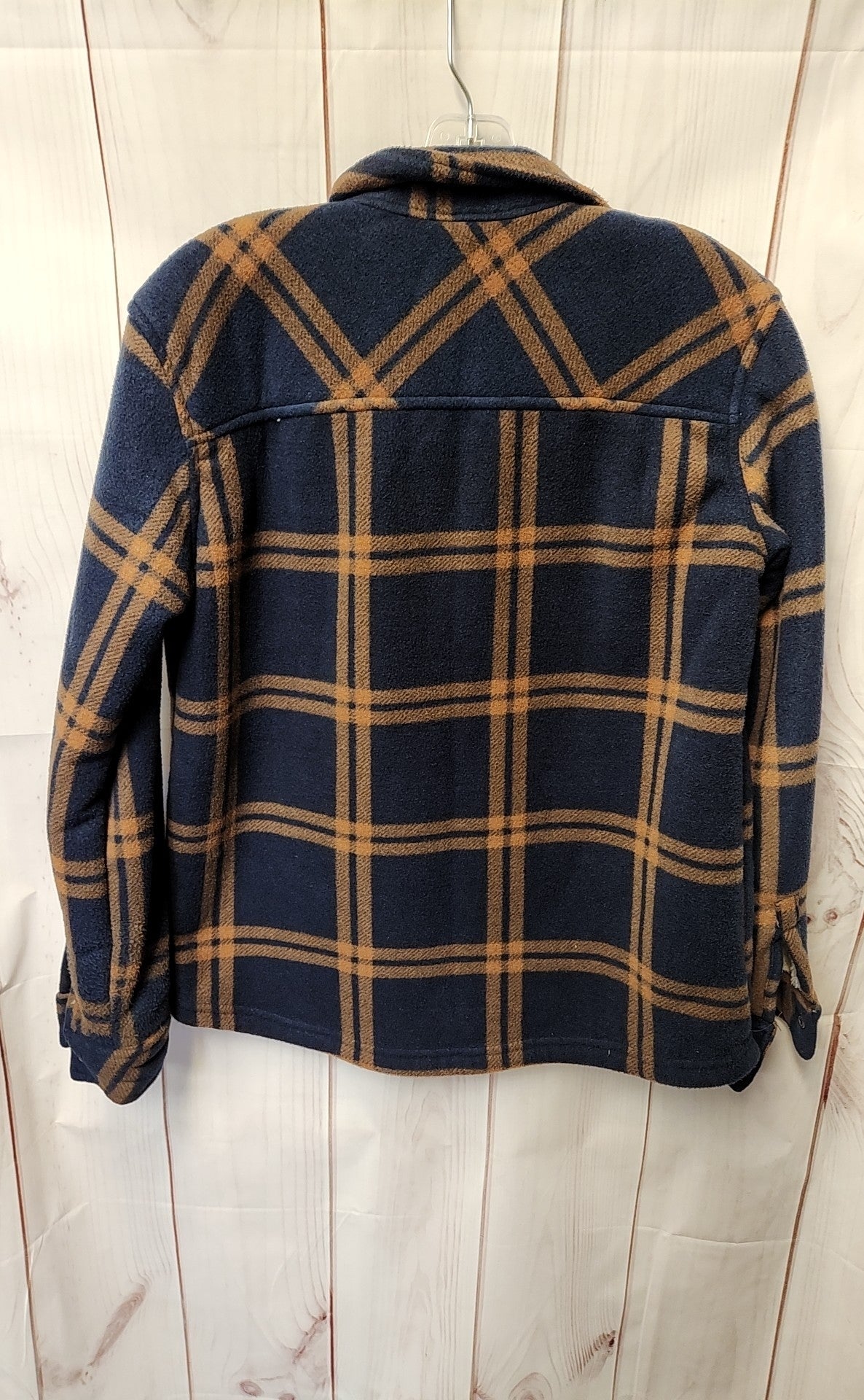 Eddie Bauer Boy's Size 16 Navy & Brown Jacket