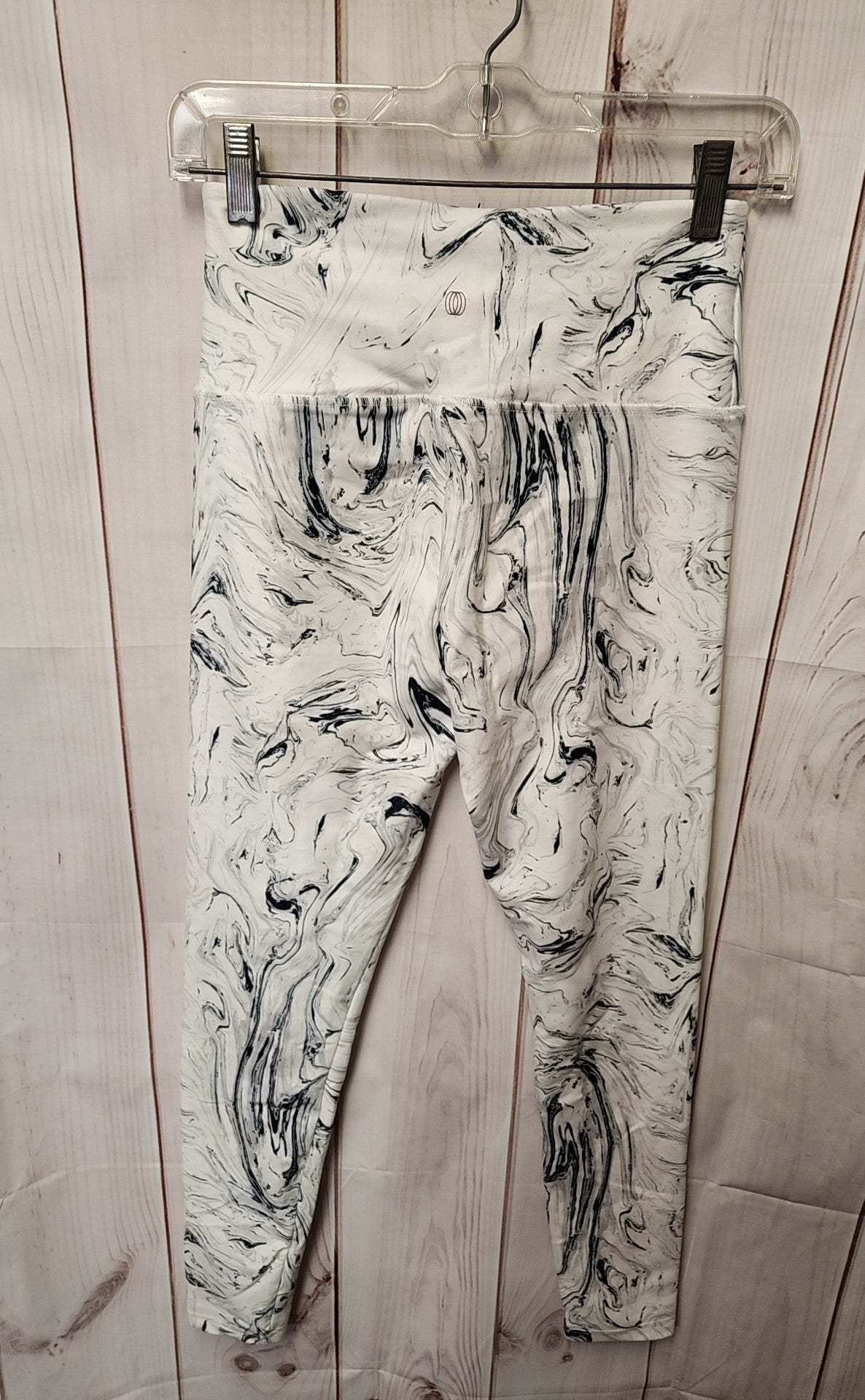 Balance Women's Size M White & Black Leggings