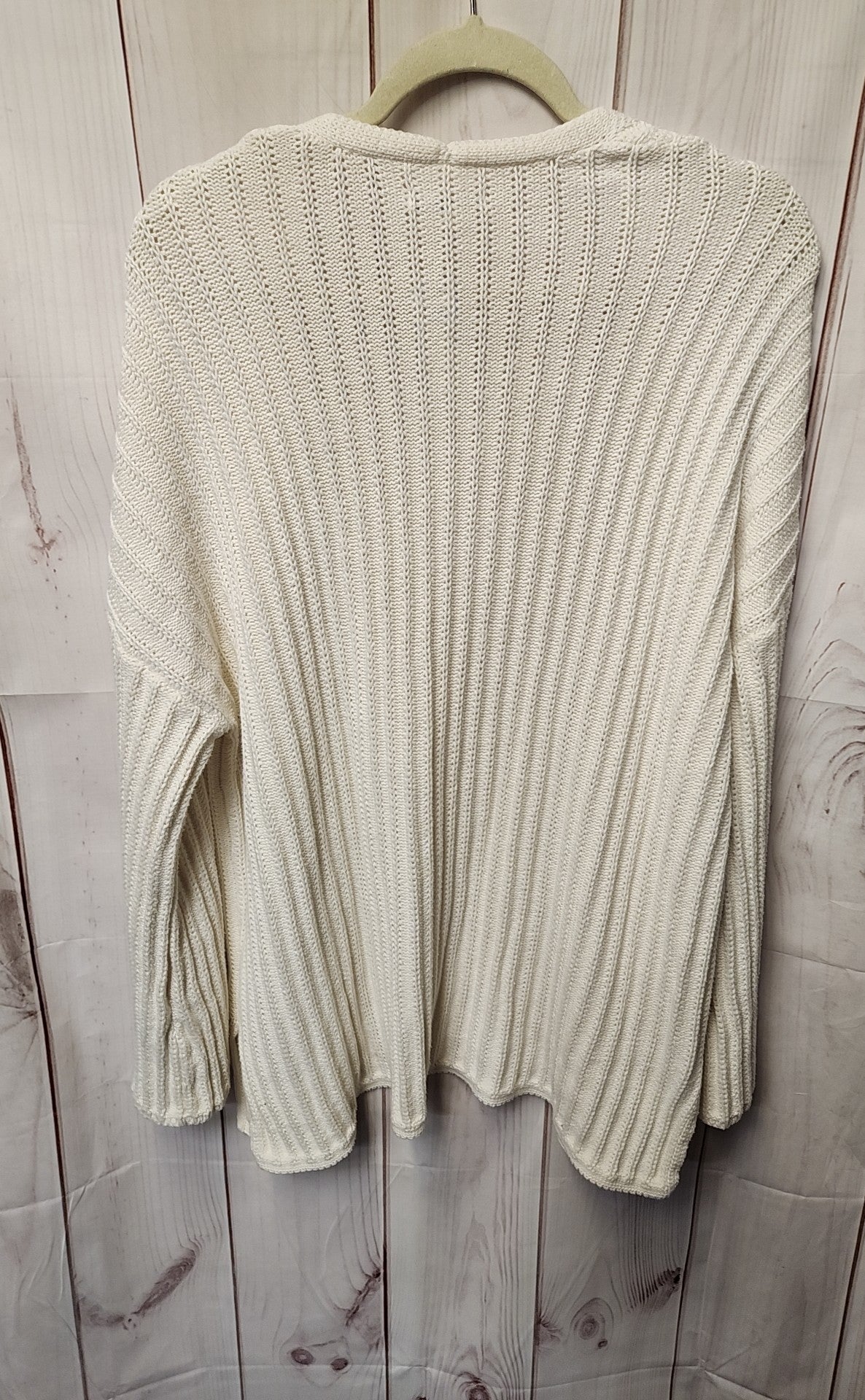 American Eagle Women's Size L White Cardigan