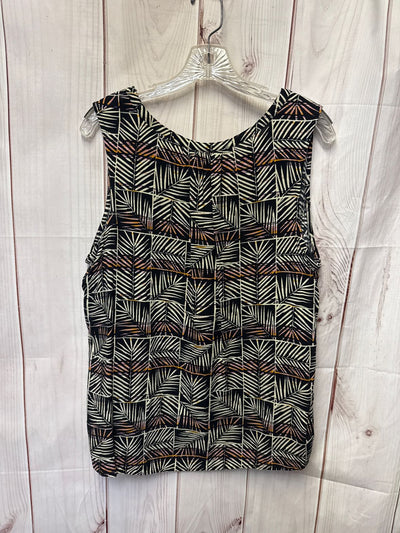 Sonoma Women's Size XL Black Sleeveless Top