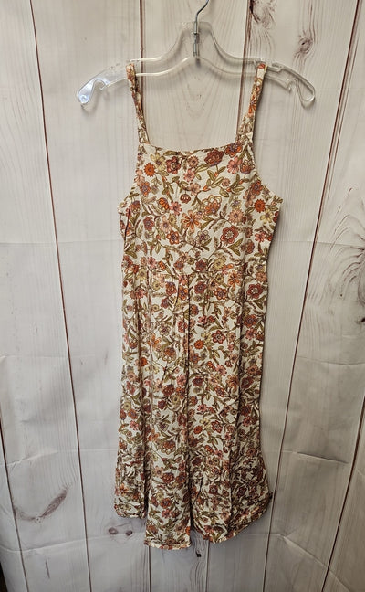 Old Navy Girl's Size 8 White & Pink Dress