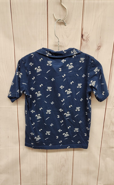 Wrangler Boy's Size 6/7 Blue Shirt