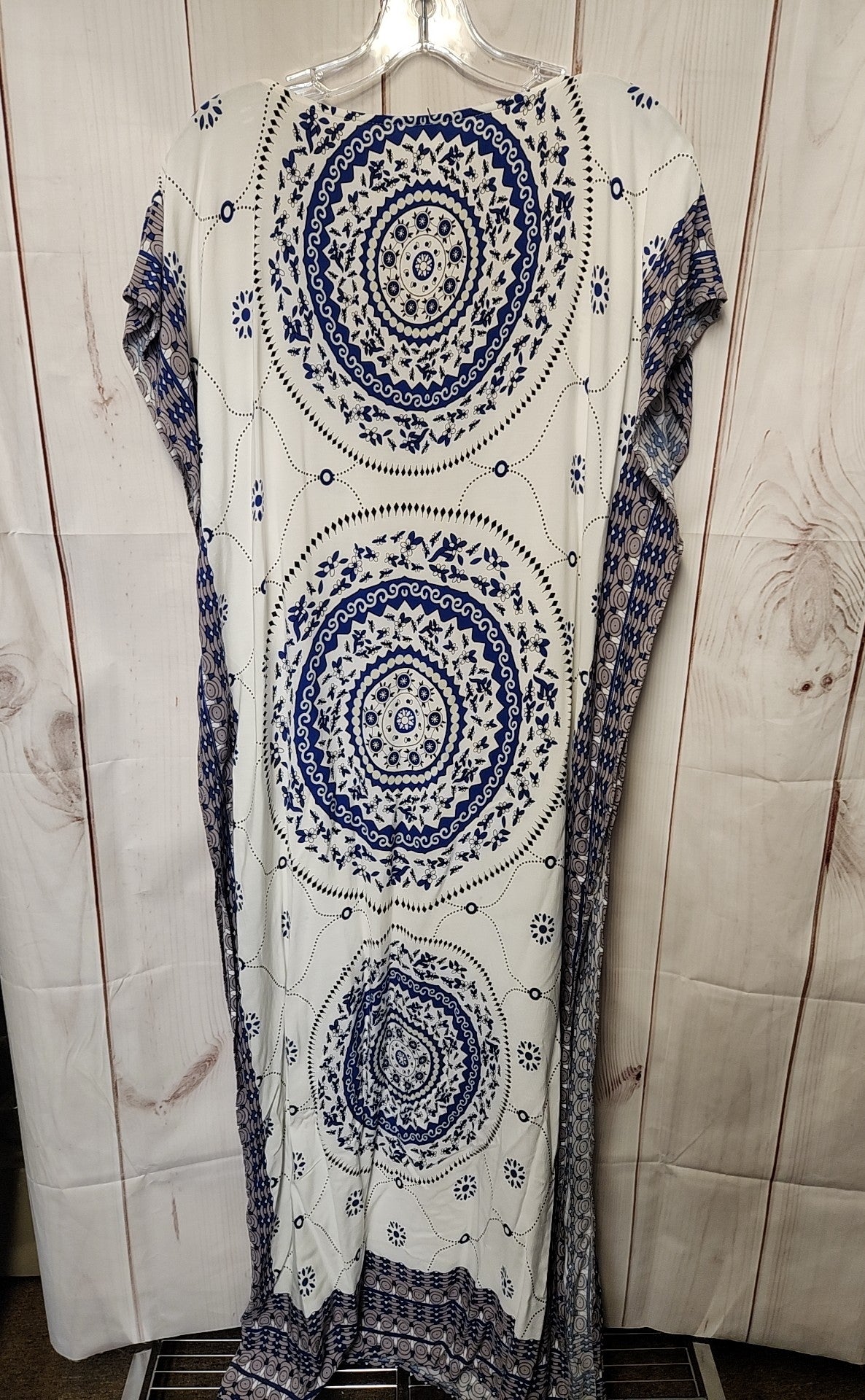 Cupshe Women's Size One Size White & Blue Cover-Up