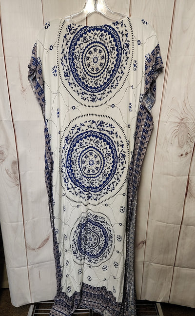 Cupshe Women's Size One Size White & Blue Cover-Up