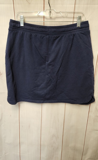 Karen Scott Women's Size M Navy Skirt