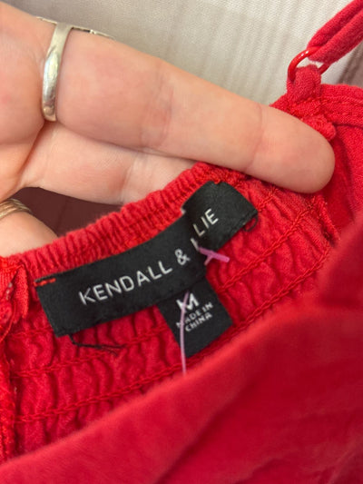 Kendall & Kylie Women's Size M Red Dress
